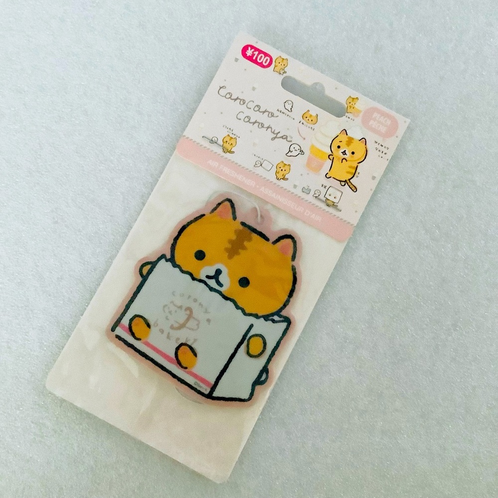 San-X Corocoro Coronya Ice Cream Friend Peach scent air freshener